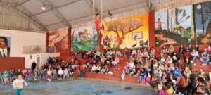 Dia de circo en el auditorio municipal.