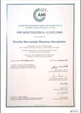 Osvelia ha obtenido su diploma
