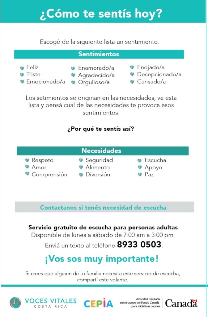 Panfleto para volanteo