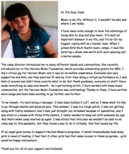An Open Letter from Izzy Jane