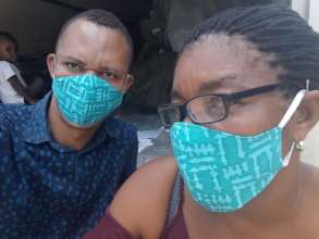 Local leaders model and advocate for mask wearing.