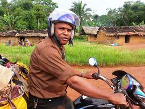 BCI logistics manager on the way to Lilungu