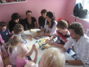 Arts and Crafts With The Children