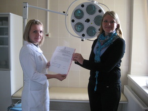 Receiving a letter of gratitude