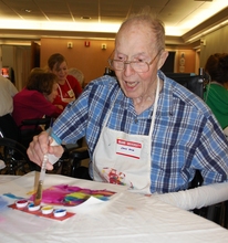 Painting makes me want to sing!