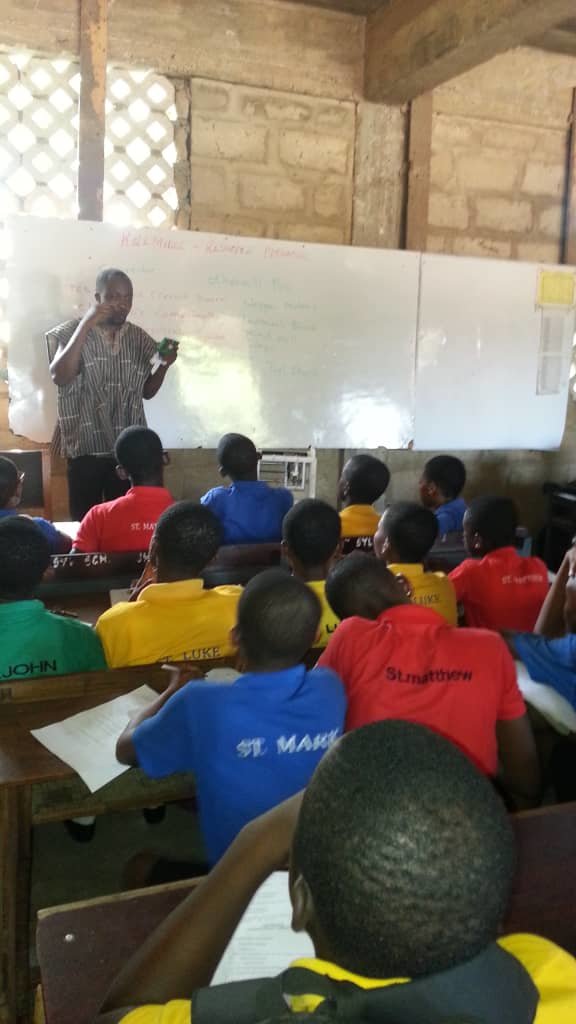 Role Model Visit for 600 pupils in 20 basic school