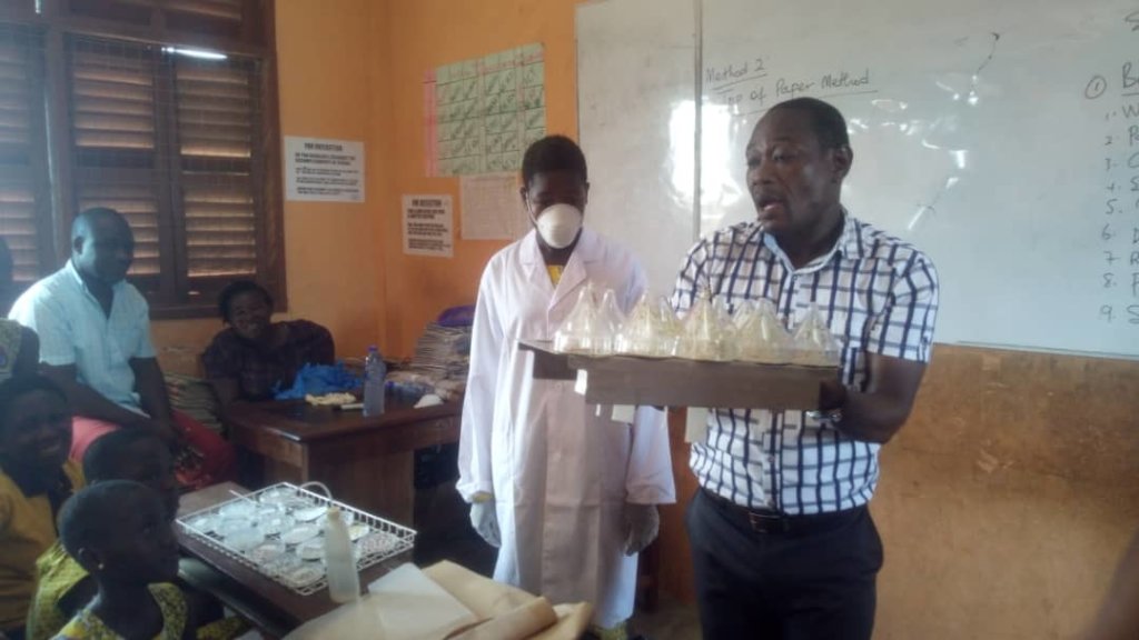 Role Model Visit for 600 pupils in 20 basic school