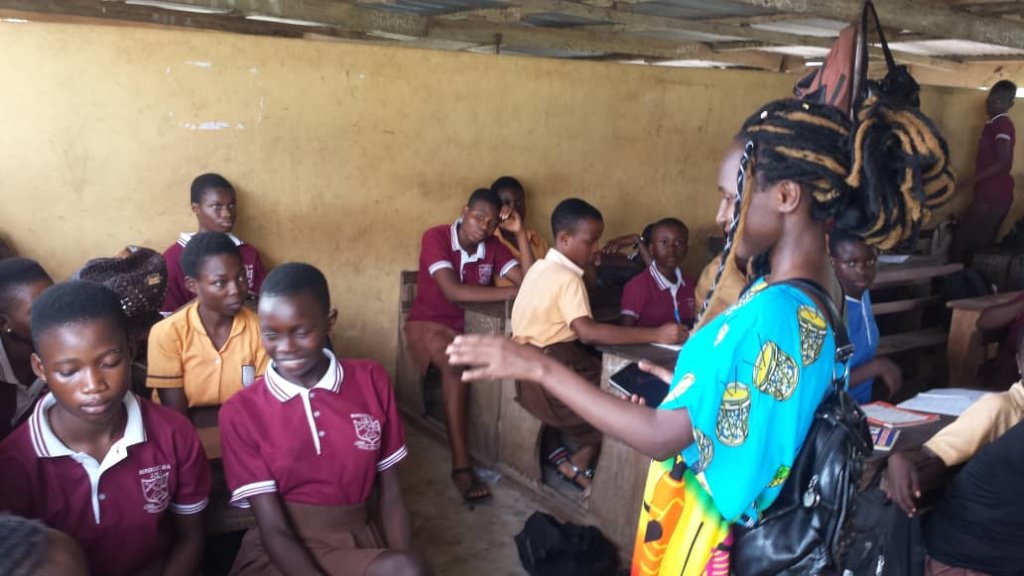 Role Model Visit for 600 pupils in 20 basic school