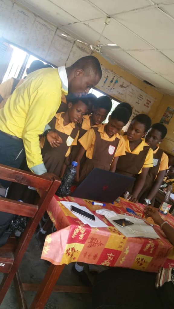 Role Model Visit for 600 pupils in 20 basic school