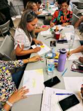 Art Therapy for teachers and social workers