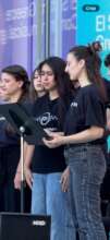 Ruquayia at her 1st concert with ESGYC