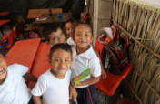 School dining room for 286 children in Oaxaca