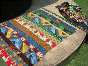 "Nothing wasted" table cloth