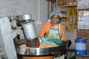 Kalpana at her office premises 1