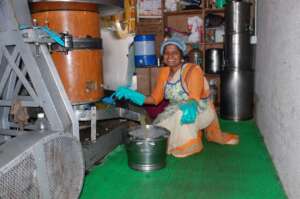 Kalpana at her business