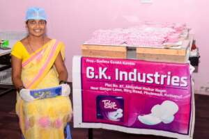 A year ago she established her company.