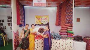 Sheetal with her Customer