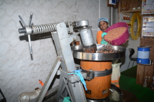 Kalpana at her office premises