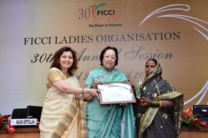 FLO Grassroots Women Entrepreneurship Award winner