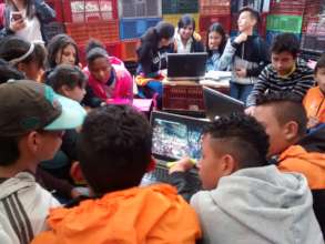 The SOLE Lab in Bogota