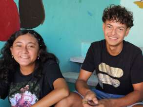 Two of our Sponsorship Students