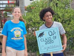 Yard signs for the OA Class of 2020