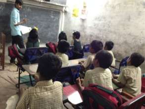 class room with small children