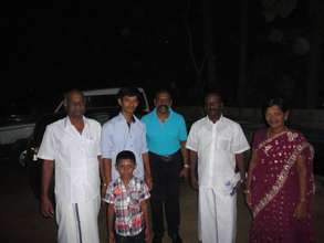 flim actor visit the orphanage