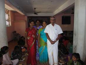 loving helping family