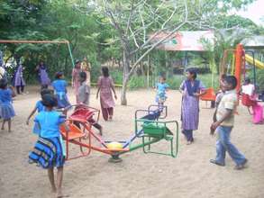children playing