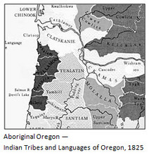 Map of Portland Area Tribes