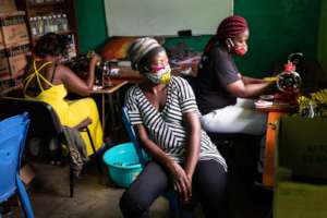 Bright Futures members photographed in Vogue