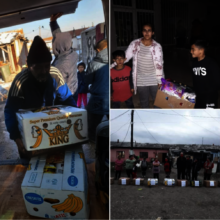 Fushe Kosove families supported during the floods