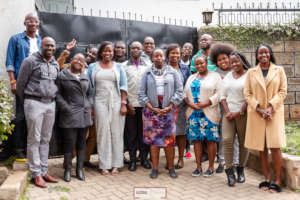 Cohort 5 Mentors after their mentor ship workshop