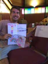 Thank you drawings for an amazing volunteer