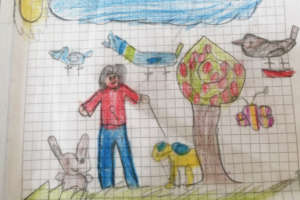 Birdlife more visible at drawing, after workshops