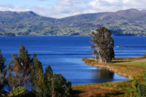 Guaquira Bay, at Lake Tota