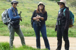 Birders team, after monitoring
