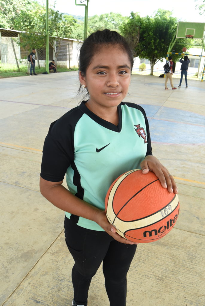 Young Indigenous Women Empowered with Basketball