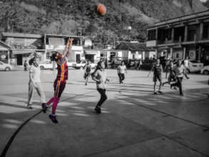 Young Indigenous Women Empowered with Basketball