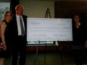 Evening of Hope Check Presentation