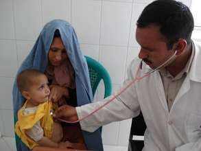 Mother and Child Meet with AIL Doctor
