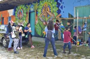 1 week of national artists painting in Xocoyolo