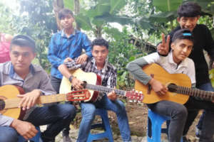 Music playing