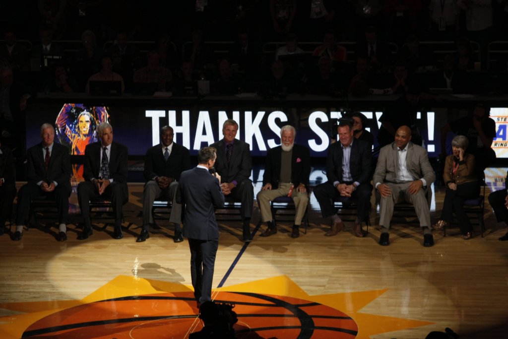 Steve's Emotional Address to Suns' Ring of Honor