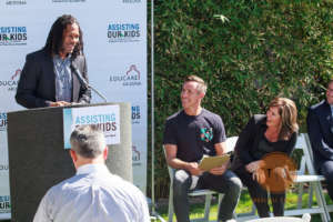 Steve at Educare Arizona's Assisting Our Kids Day