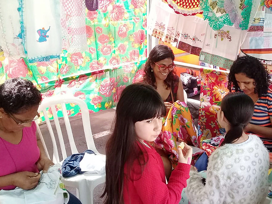 Textile Skills for 40 Marginalized Women in Brazil