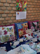 'Eldorado Textiles' at Christmas fair in Sao Paulo