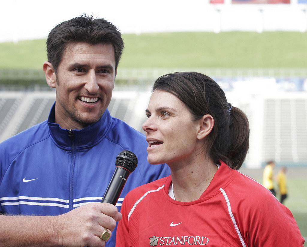 Mia Hamm and Nomar Garciaparra Face Off in Celebrity Soccer Challenge  (Pictures) - Washingtonian