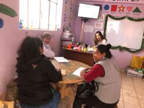 Alejandra gave our teachers a workshop on safety
